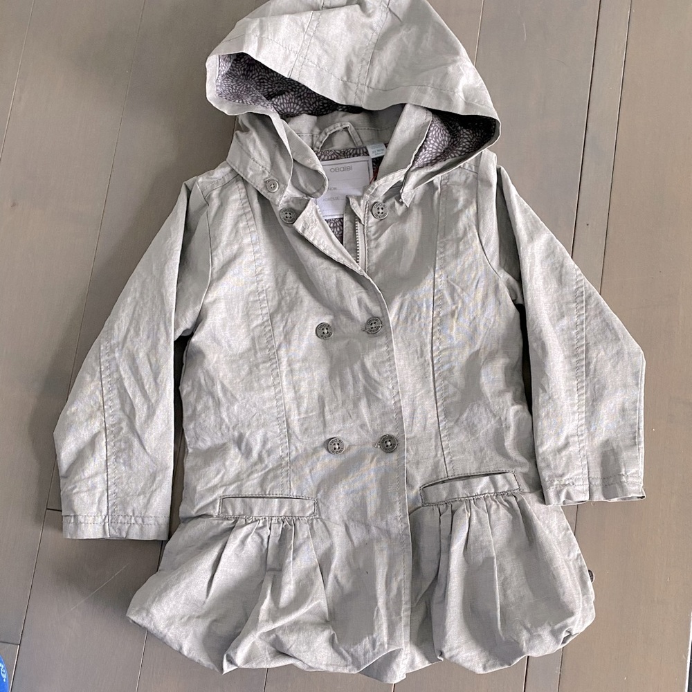 NWT Obaibi peplum coat